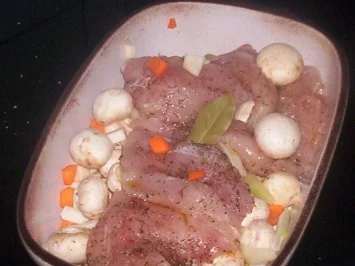 Mediteranes Hähnchenfilet aus dem Tontopf - Rezept