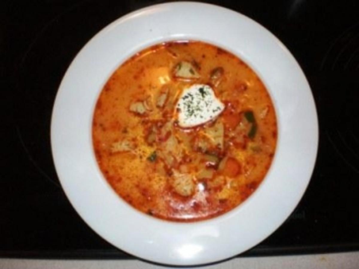 Fischsuppe mit Gemüse - Rezept mit Bild - kochbar.de