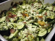 Schlanker Zucchiniauflauf mit Cottage Cheese - Rezept