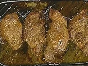 Rezept: Lammhüfte mit Pflaumenmus Lammhüfte mit Pflaumenmus - Rezept