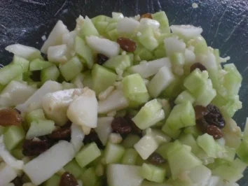 Gurken-Birnen-Salat - Rezept - Bild Nr. 2