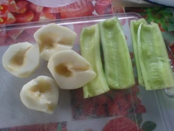 Gurken-Birnen-Salat - Rezept - Bild Nr. 4