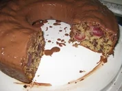 Schokoladenkuchen mit Kirschen - Rezept