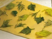 Kräuterquadrate mit Schalottenbutter - Rezept