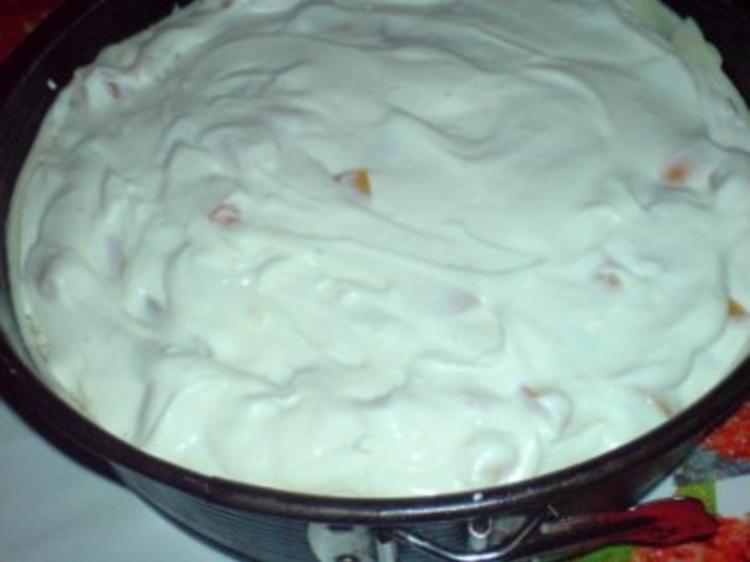 Gefüllte Aprikosen Torte - schnell - von loewe_bs