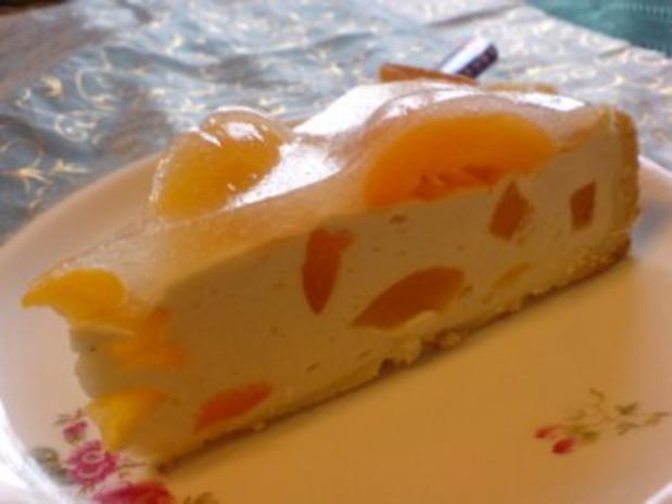 Gefüllte Aprikosen-Torte - Rezept mit Bild - kochbar.de