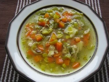 Anti Erkältungssuppe - Rezept