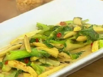 Rezept: Pak-Choi-Wokgemüse Pak-Choi-Wokgemüse - Rezept