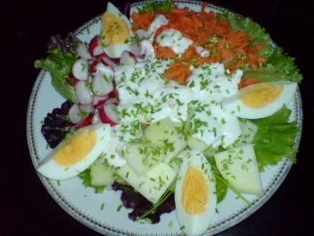 Bunter Rohkost-Teller - Rezept