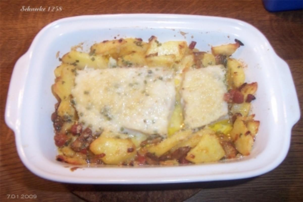 Kartoffel-Fisch-Pfanne - Rezept