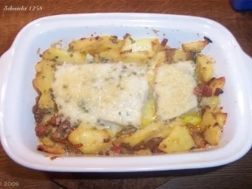 Kartoffel-Fisch-Pfanne - Rezept