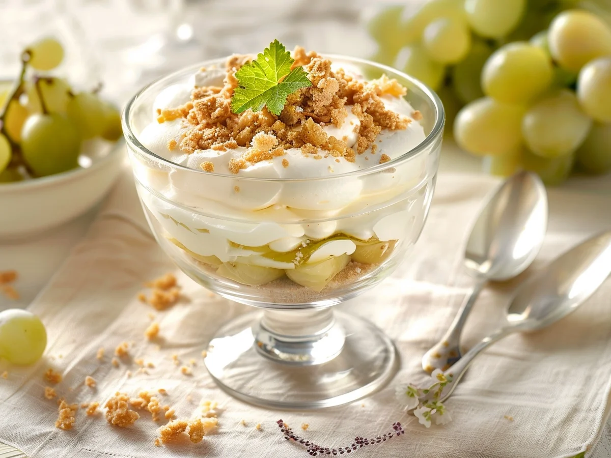 nachtisch mit mascarpone und himbeeren