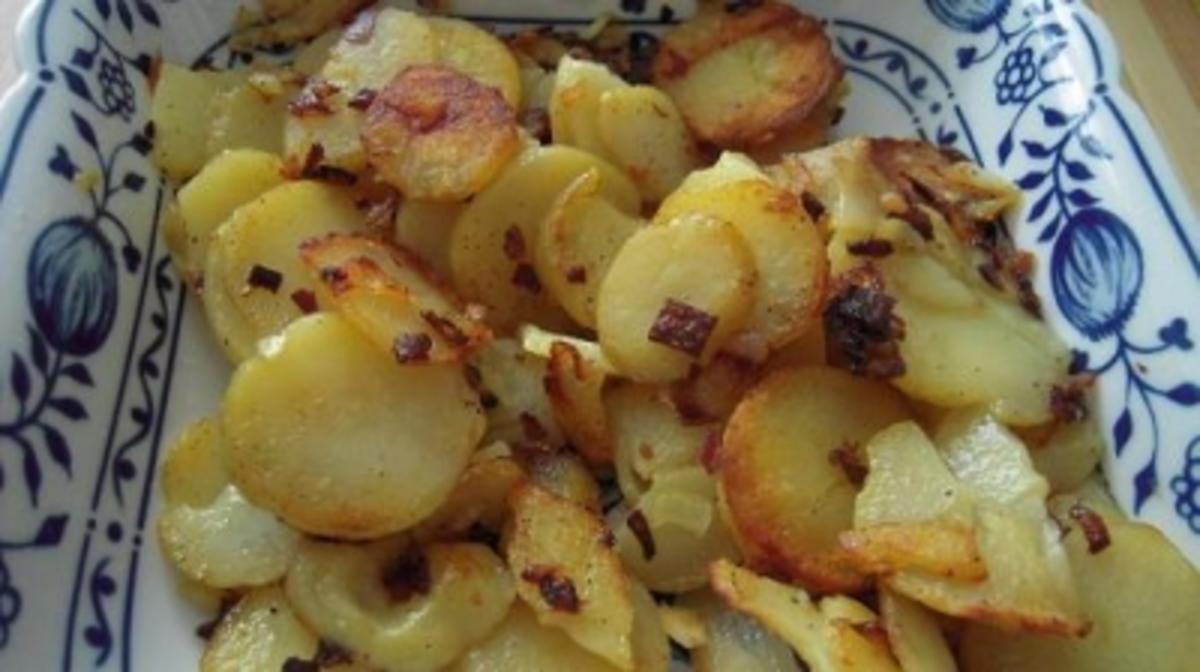 Bratkartoffeln, wie wir sie mögen - Rezept