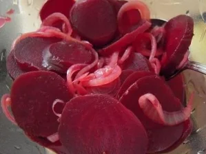 Rote Beete Salat, selbstgemacht - Rezept