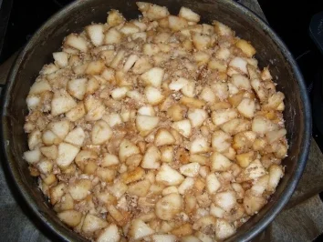 Rezept: Kuchen: Freiburger Apfelkuchen Bild Nr. 7 Kuchen: Freiburger Apfelkuchen - Rezept - Bild Nr. 7