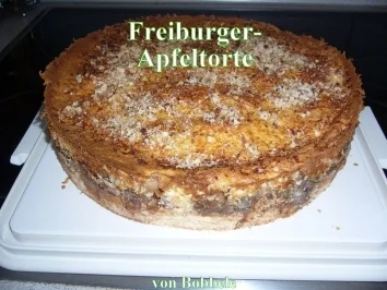 Rezept: Kuchen: Freiburger Apfelkuchen Kuchen: Freiburger Apfelkuchen - Rezept