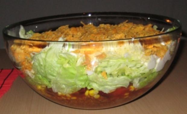 Taccosalat Mit Hackfleisch Und Eisbergsalat Rezept Mit Video Kochbar De