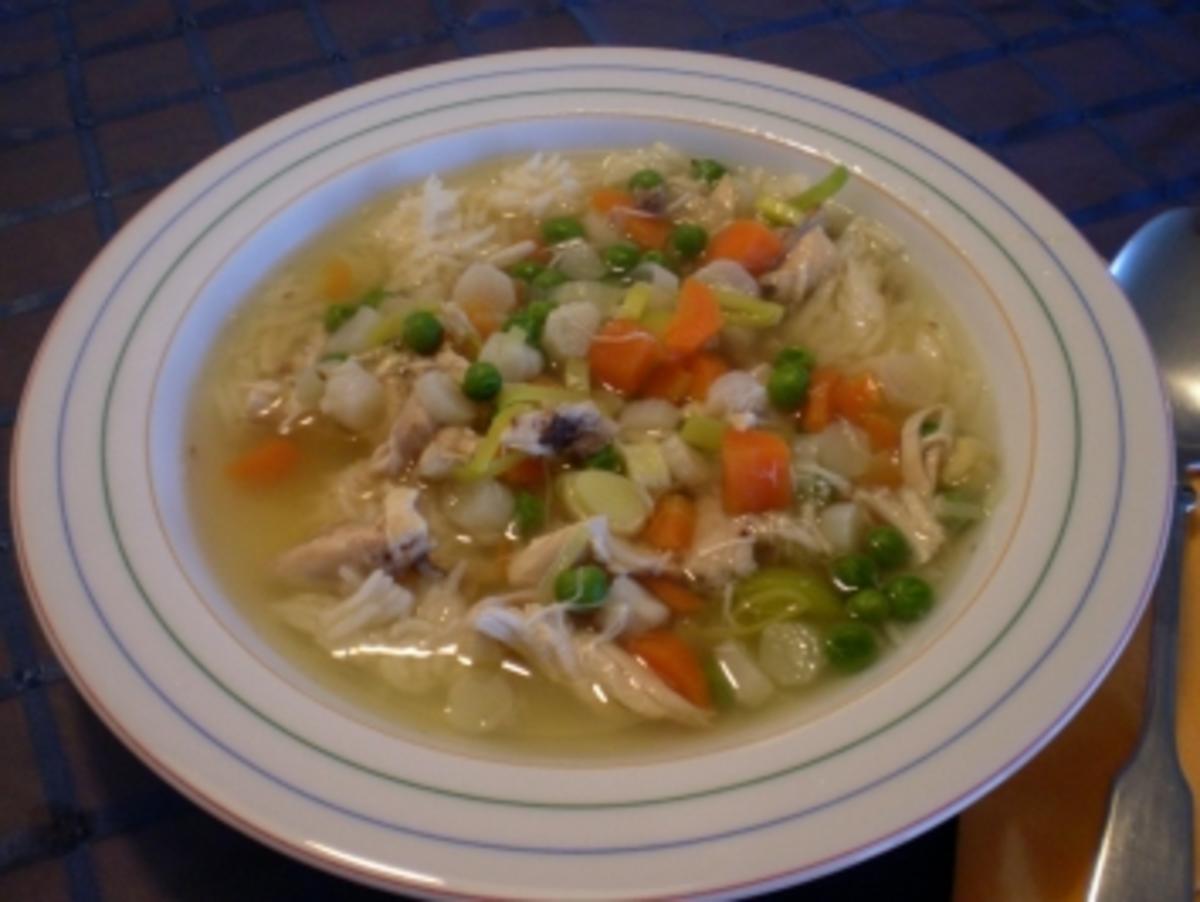 Hühnersuppe - Rezept mit Bild - kochbar.de