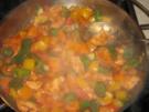Scharfe Paprikapfanne mit Putenfleisch - Rezept