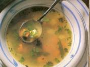 Pikante Hühnersuppe - Rezept