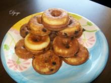 Donuts mit Schokostückchen - Rezept