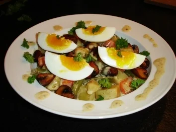 Gemüse-Curry mit wachsweichen Eiern - Rezept