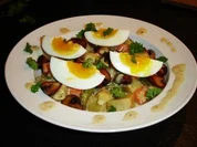 Gemüse-Curry mit wachsweichen Eiern - Rezept