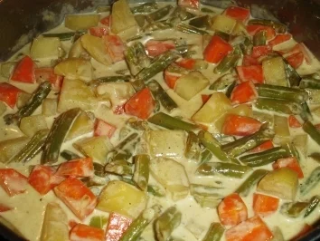 Gemüse-Curry mit wachsweichen Eiern - Rezept - Bild Nr. 3