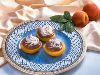 Rezept: Der Pfirsich von seiner Schokoladenseite Der Pfirsich von seiner Schokoladenseite - Rezept