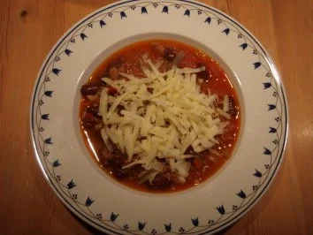 Chili con Carne y con Queso - Rezept