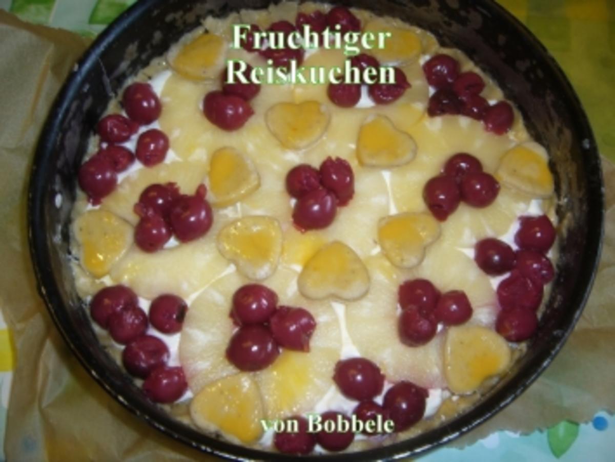 Kuchen: Fruchtiger Reiskuchen - Rezept mit Bild - kochbar.de