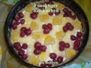 Kuchen: Fruchtiger Reiskuchen - Rezept