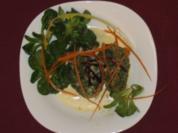 Spinatknödel mit Gorgonzolasoße - Rezept