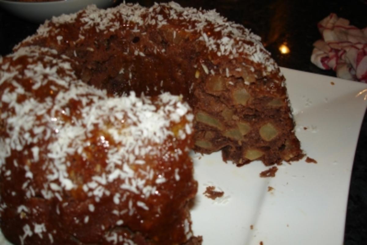 Bilder für Schokoladen-Apfel-Kuchen Rezept