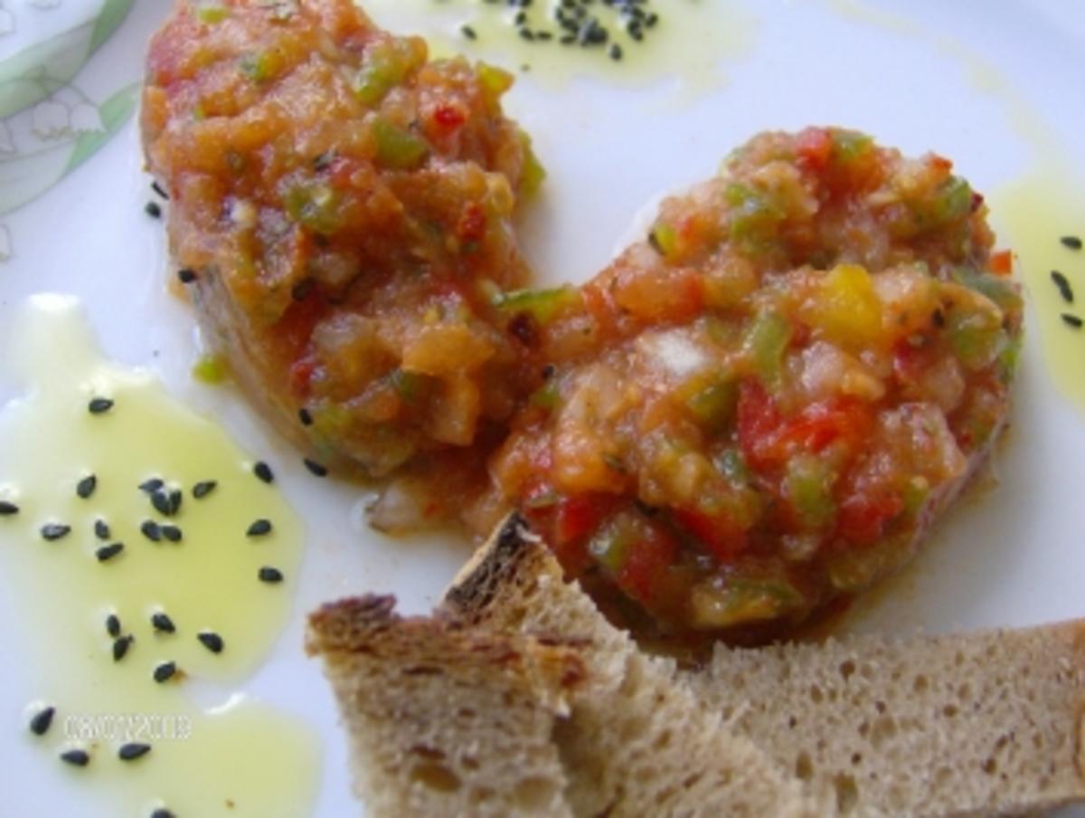 Bilder für Bruschetta aus der Not - Rezept