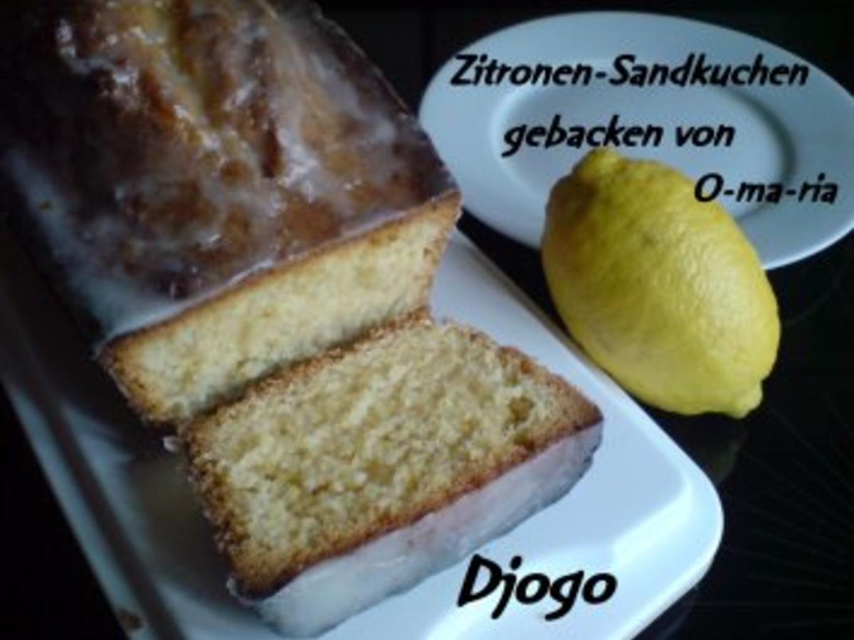 Zitronen - Sandkuchen - Rezept mit Bild - kochbar.de