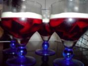 Rezept: Kirschgelee mit Vanillecreme Kirschgelee mit Vanillecreme - Rezept