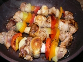 Mein Schaschlik - wie ich es mag tomatig und pikant - Rezept