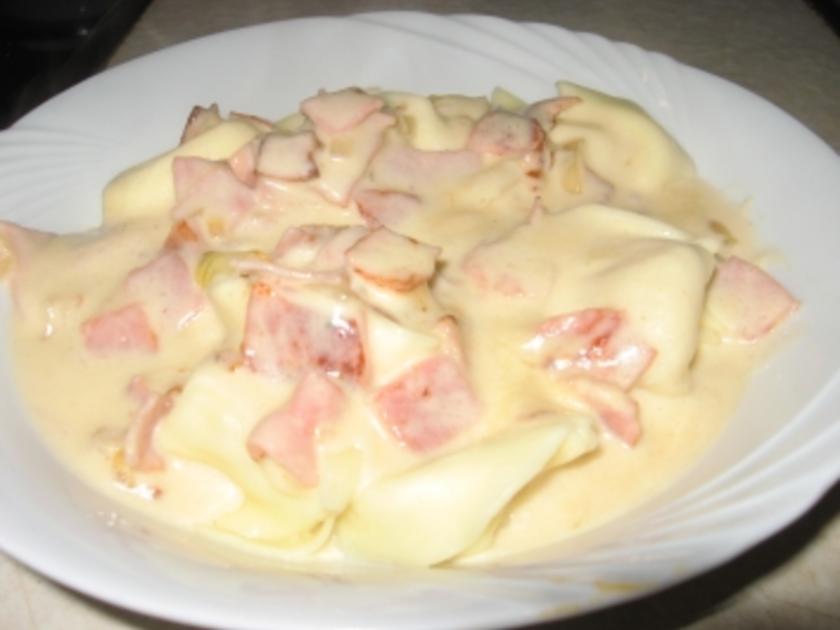 Käsetortellini in Schinken Käsesauce - schnell &amp; einfach - von steffinrw
