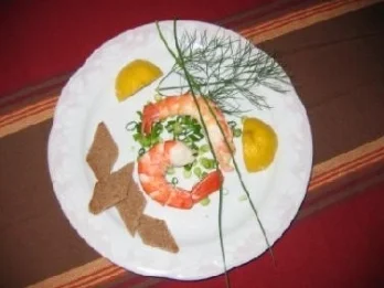 Rezept: Garnelen als Vorspeise Garnelen als Vorspeise - Rezept