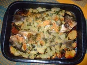 überbackene Goldbrasse ( Dorada-Spanien ) - Rezept