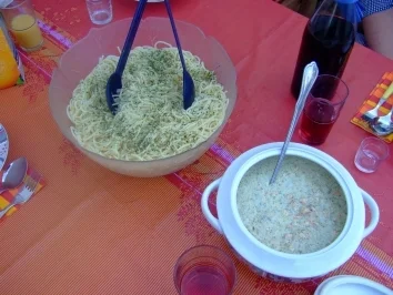 Rezept: grüne Tagliatelle mit Lachssauce grüne Tagliatelle mit Lachssauce - Rezept
