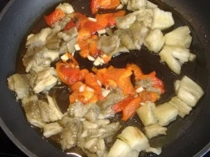 Auberginen-Paprika-Salsa - Rezept - Bild Nr. 3