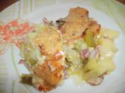 Kartoffelgratin mit Vacherin und Lauch - Rezept