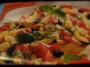 Rezept: Nudelsalat mit Mortadella Nudelsalat mit Mortadella - Rezept