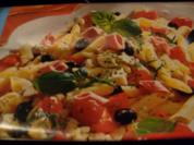 Nudelsalat mit Mortadella - Rezept