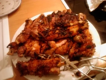 Spareribs mit Honig und Rosmarin - Rezept