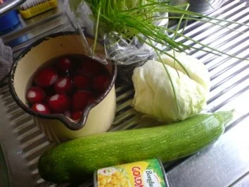 Rezept: Bunter Salat mit Ei Bild Nr. 6 Bunter Salat mit Ei - Rezept - Bild Nr. 6