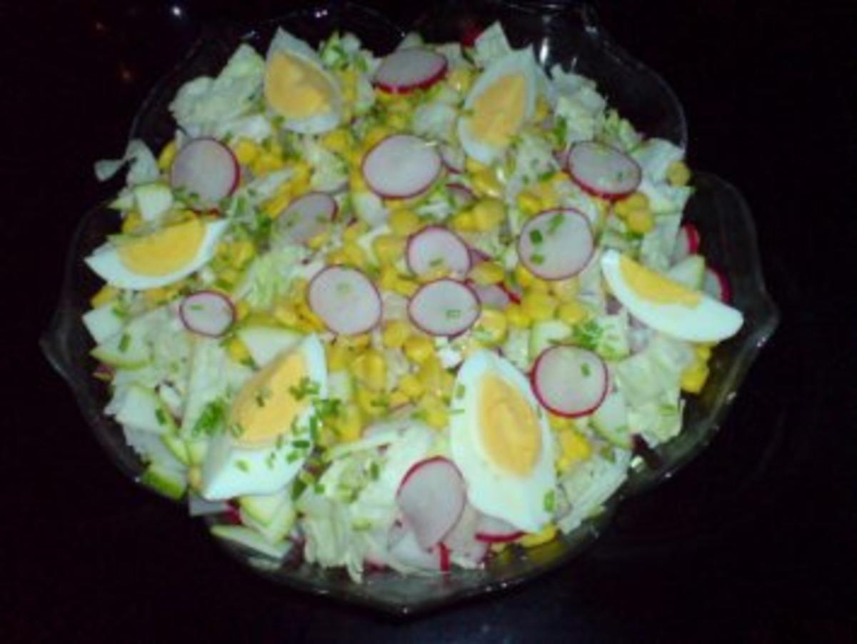 Bunter Salat mit Ei - Rezept - Bild Nr. 12