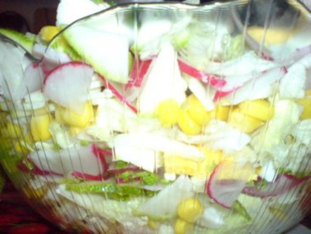 Bunter Salat mit Ei - Rezept - Bild Nr. 13